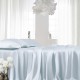 Buy Alice Blue 22 Momme Mulberry Silk Fitted Sheet