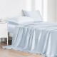 Buy Alice Blue 22 Momme Mulberry Silk Flat Sheet