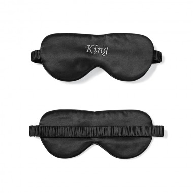 Buy Black King Silk Sleep Mask